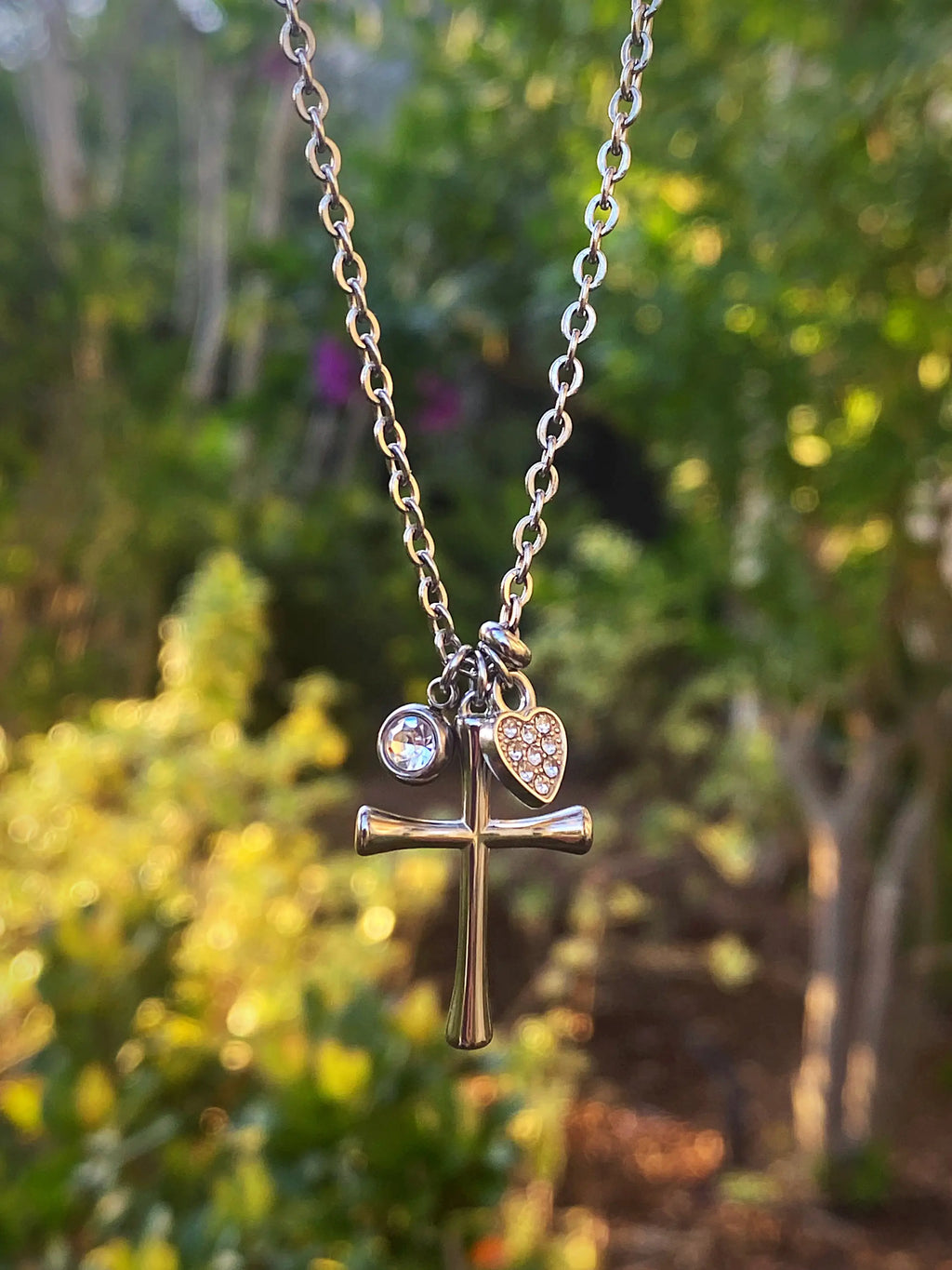 DAINTY CROSS NECKLACE